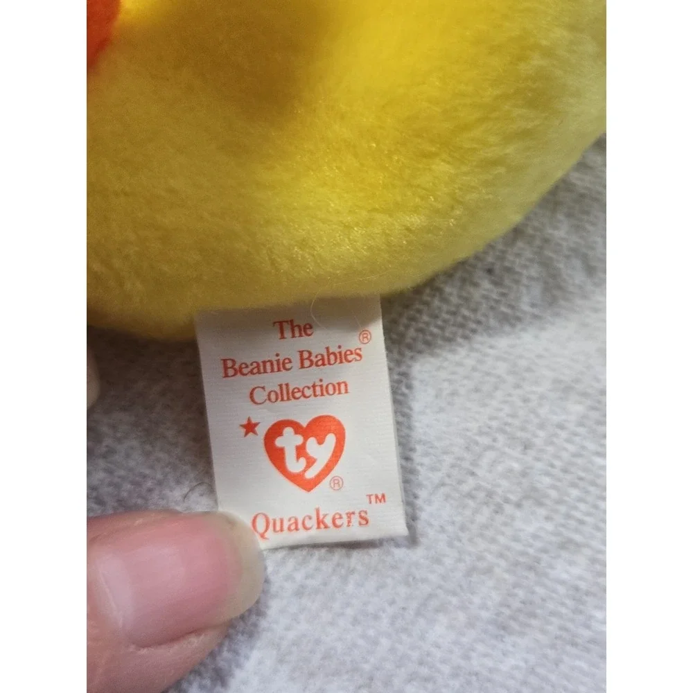 Ty Beanie Babies Quackers Date Of Birth‎ April 19 1994